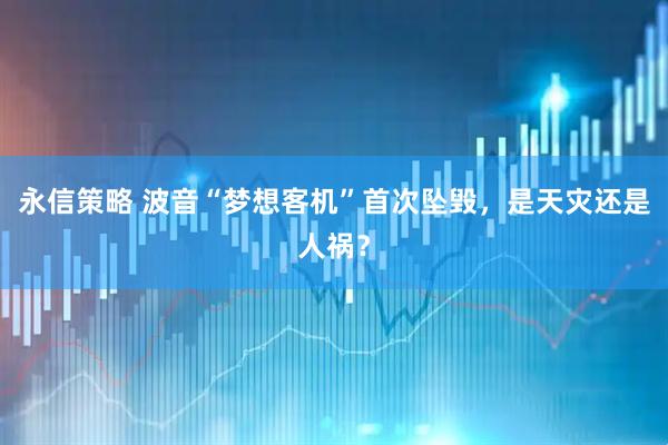永信策略 波音“梦想客机”首次坠毁，是天灾还是人祸？