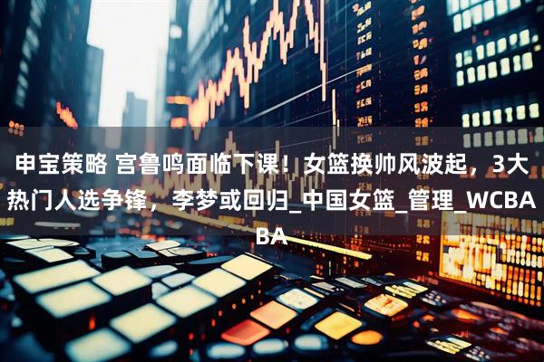 申宝策略 宫鲁鸣面临下课！女篮换帅风波起，3大热门人选争锋，李梦或回归_中国女篮_管理_WCBA