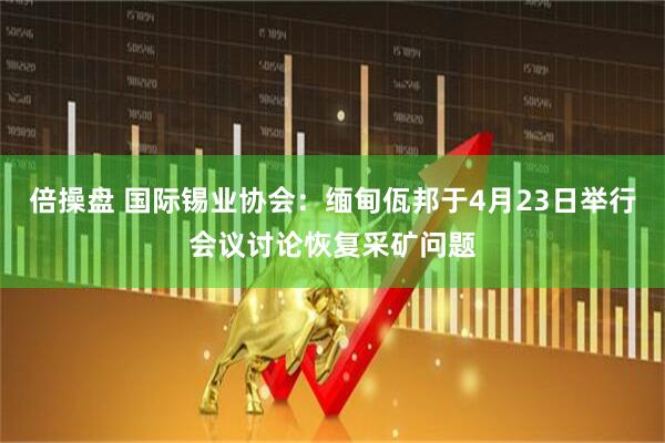 倍操盘 国际锡业协会：缅甸佤邦于4月23日举行会议讨论恢复采矿问题