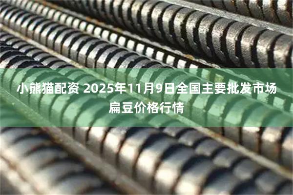 小熊猫配资 2025年11月9日全国主要批发市场扁豆价格行情