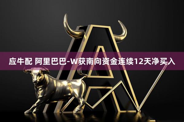 应牛配 阿里巴巴-W获南向资金连续12天净买入